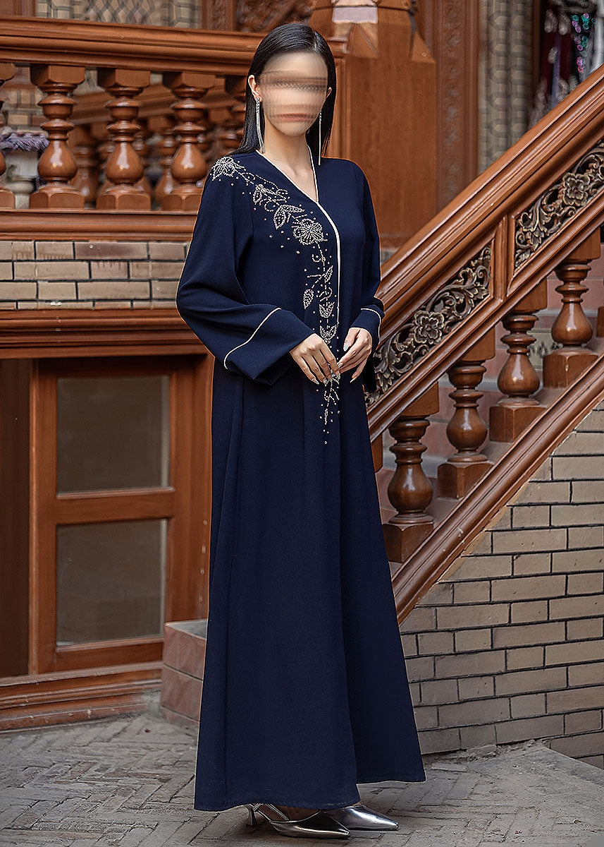 BA5218 Blue Soraya Jalabiya