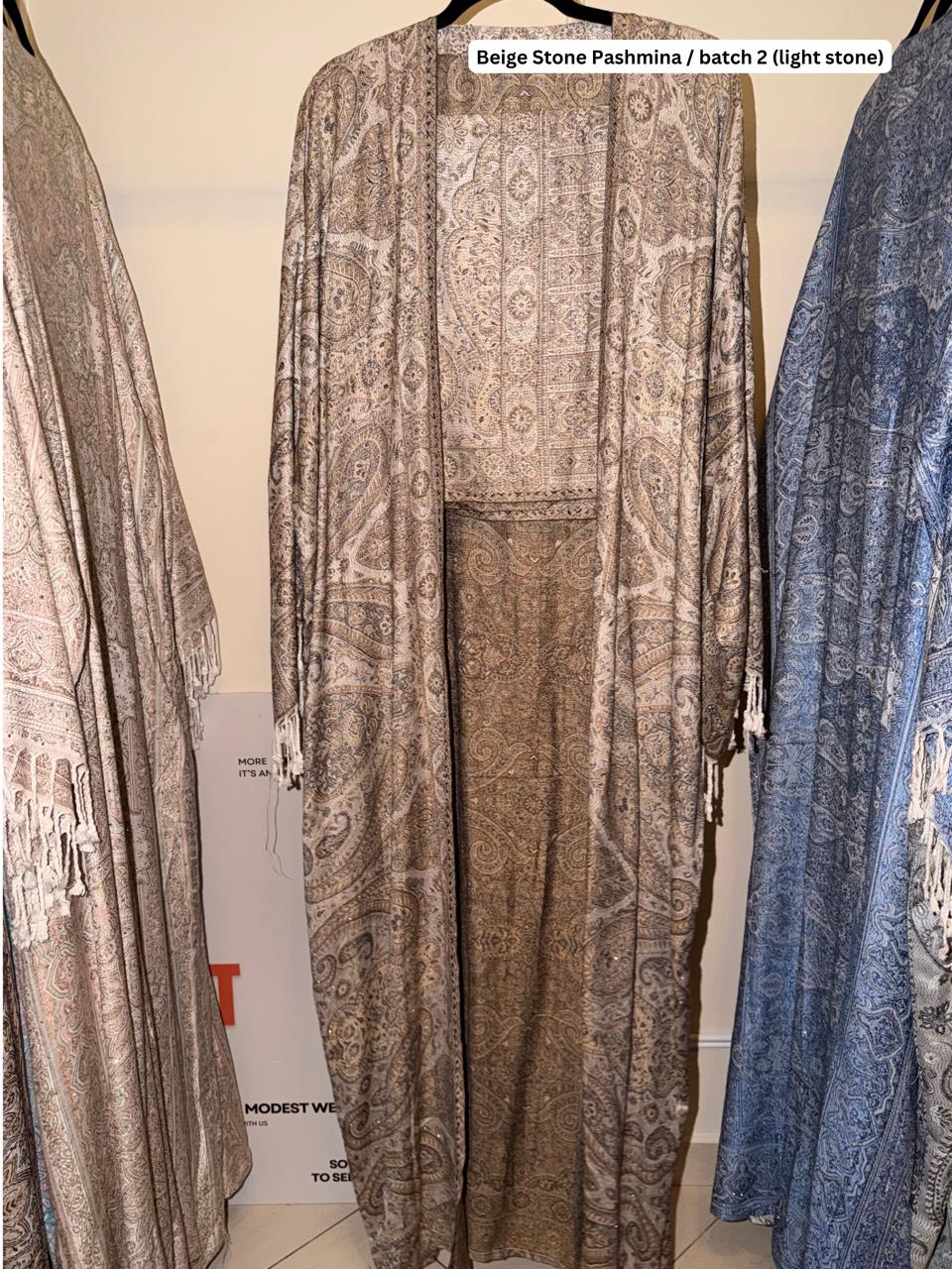 Beige Stone Pashmina batch 2 (Light Stone)