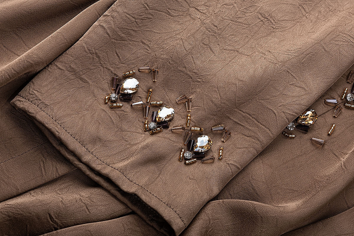 BA5148 Brown Opula Abaya