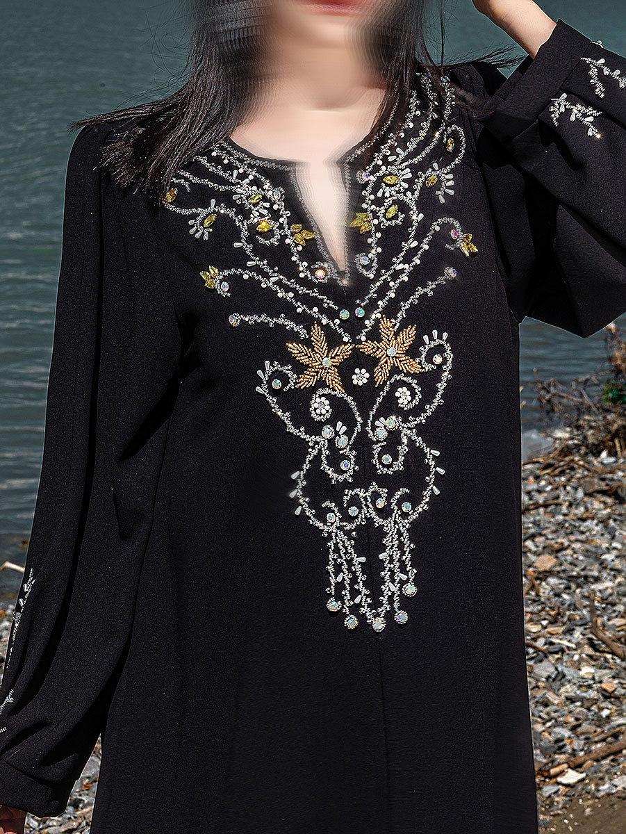 BA5217 Black Nocturne Dress