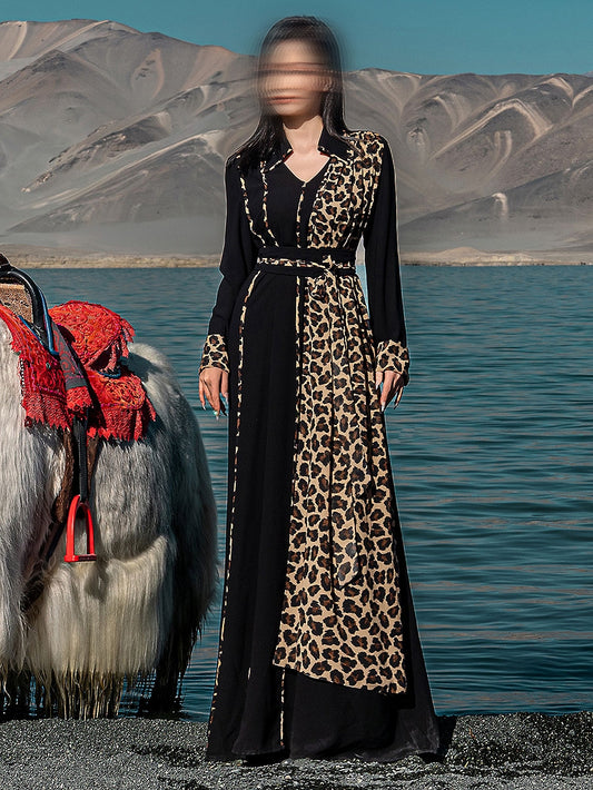 BA5237 Black Pietersite Dress