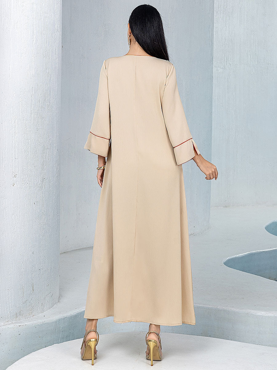 BA5239 Beige Aragonite Dress