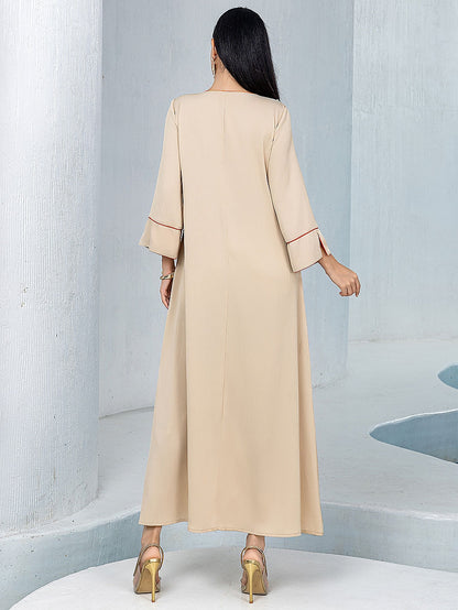 BA5239 Beige Aragonite Dress