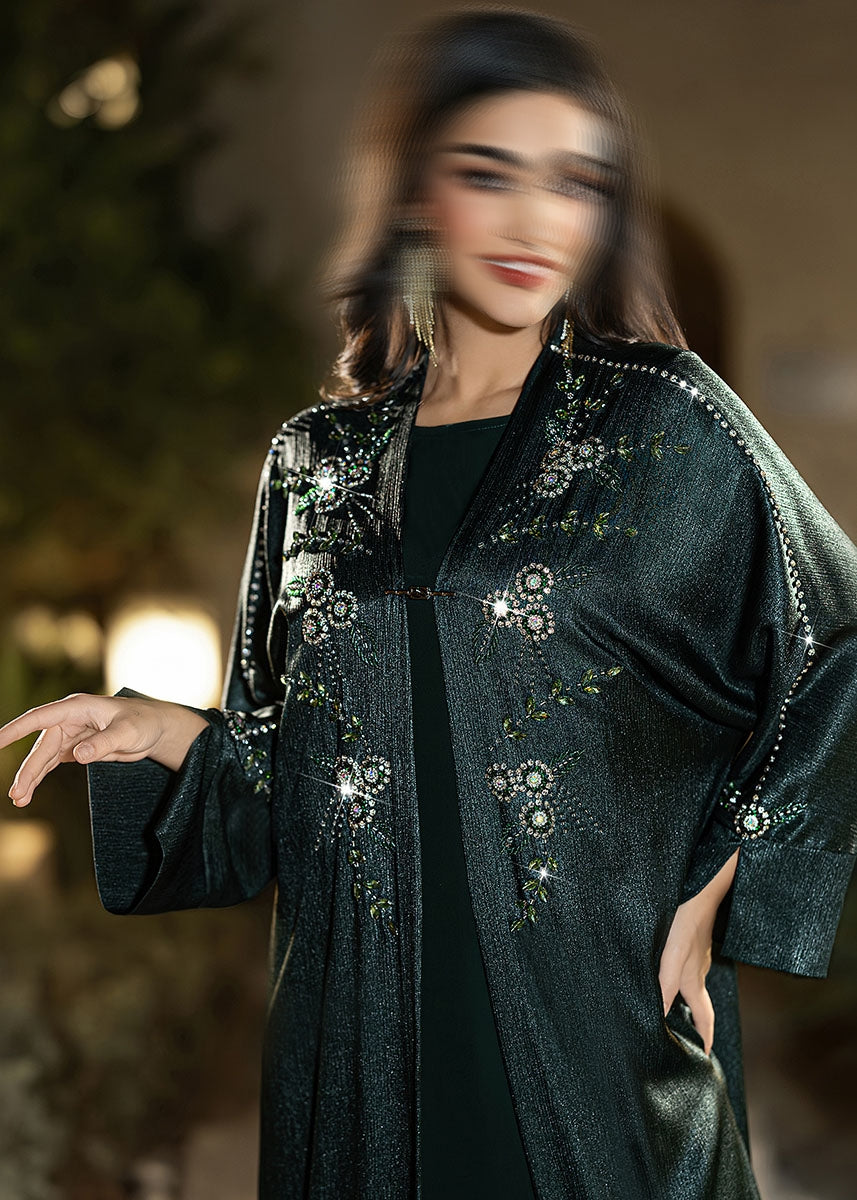 BA6029 Green Nebula Abaya