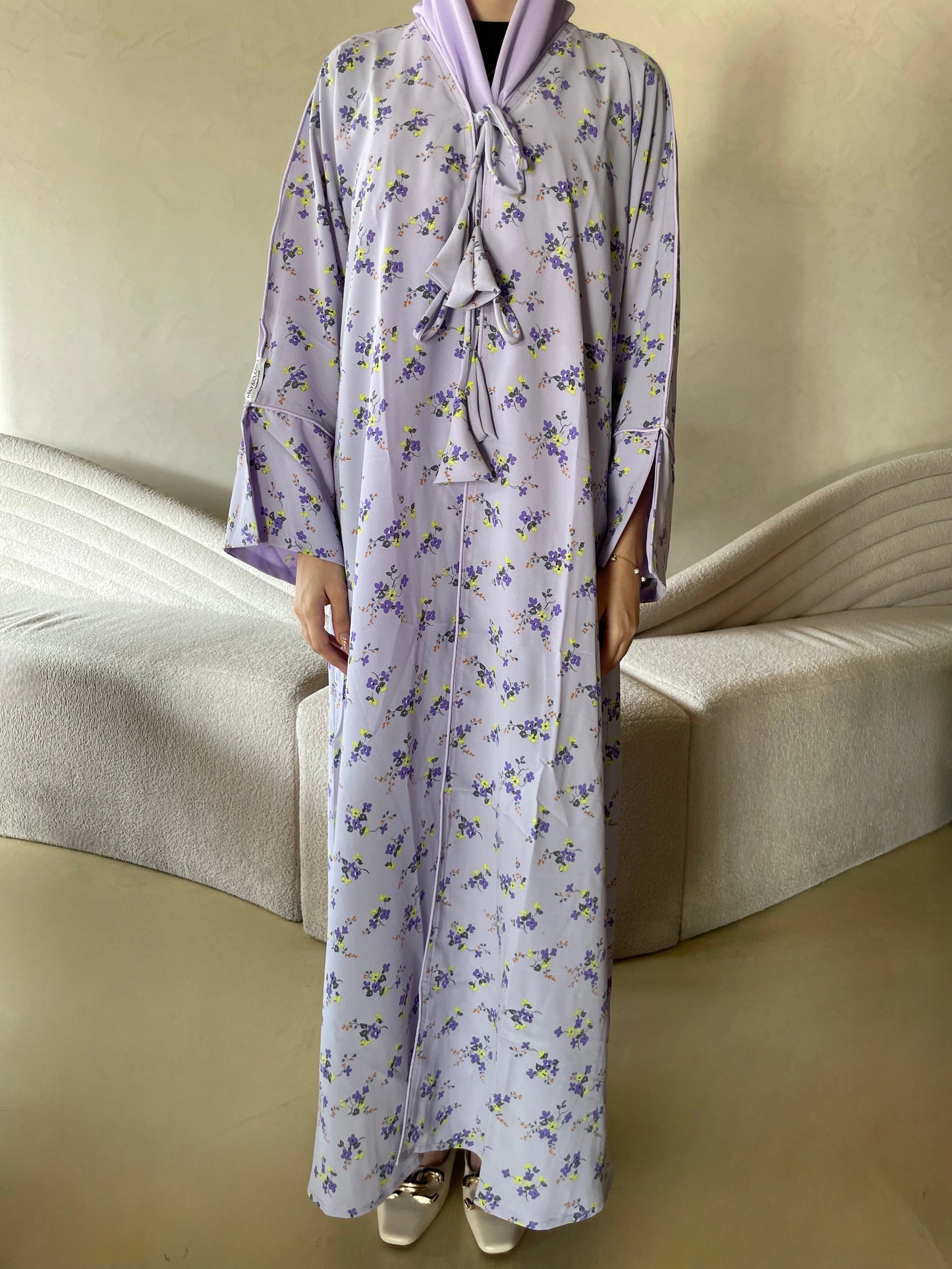 Lilac Kimono & Sheila