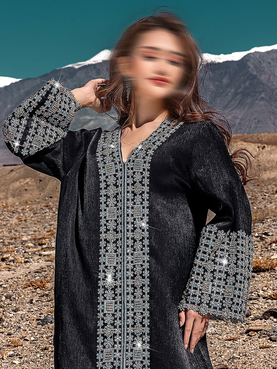 BA5225 Black Orion Jalabiya