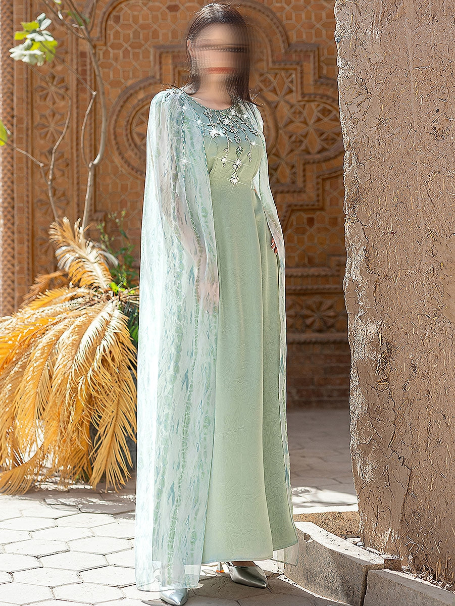 BA5189 Green Fulgent Dress