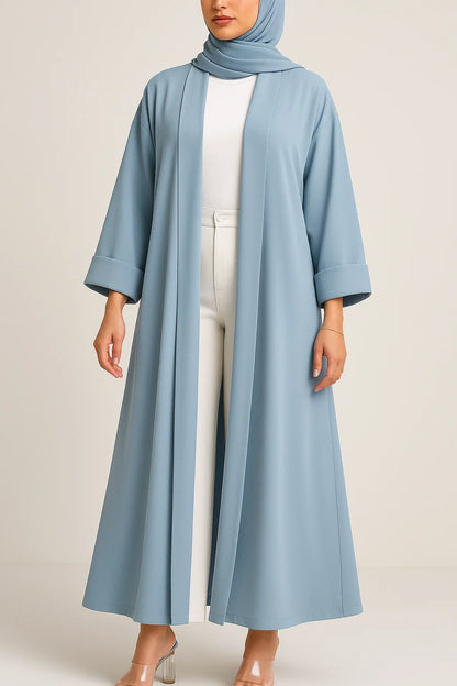 Ice Blue Yara Abaya