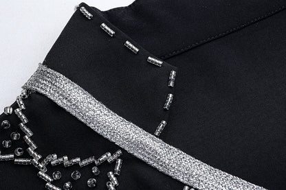 BA4085 Black Hematite Dress
