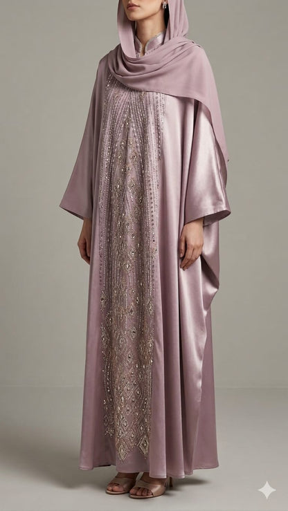 Mauve Ameera Abaya