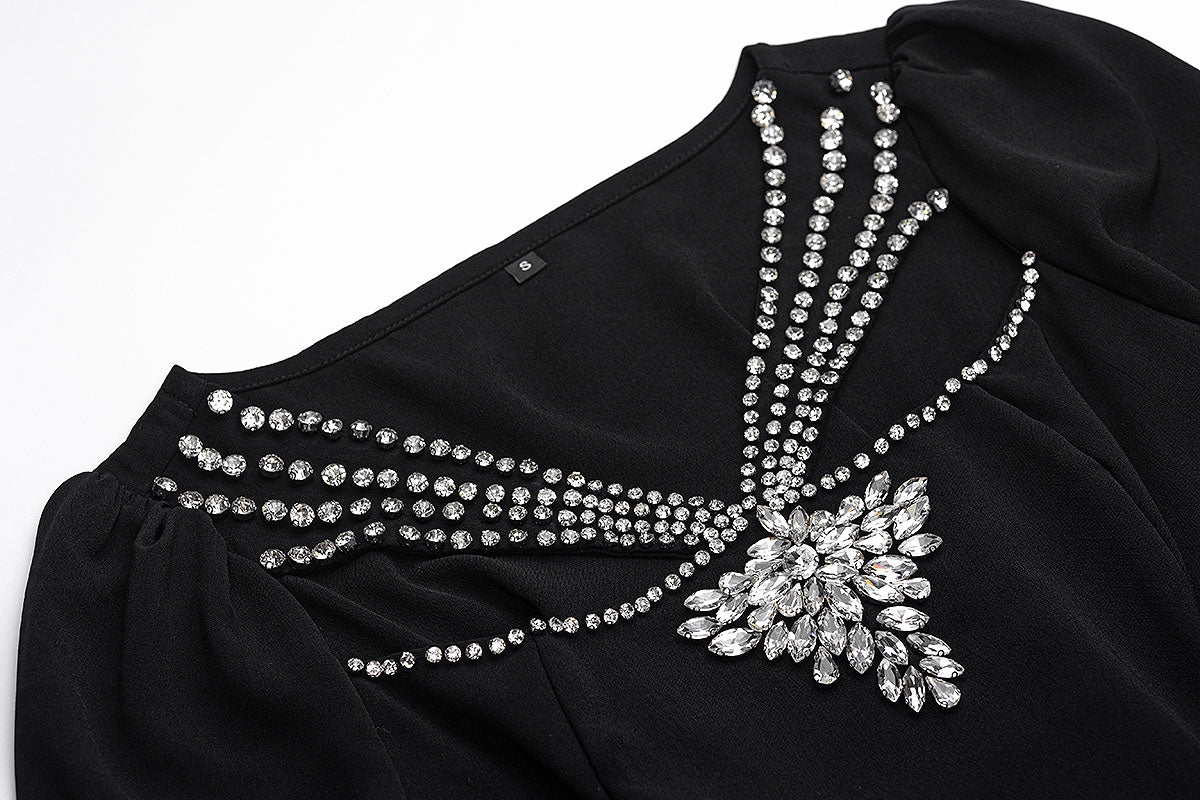 BA6008 Black Luminary Dress
