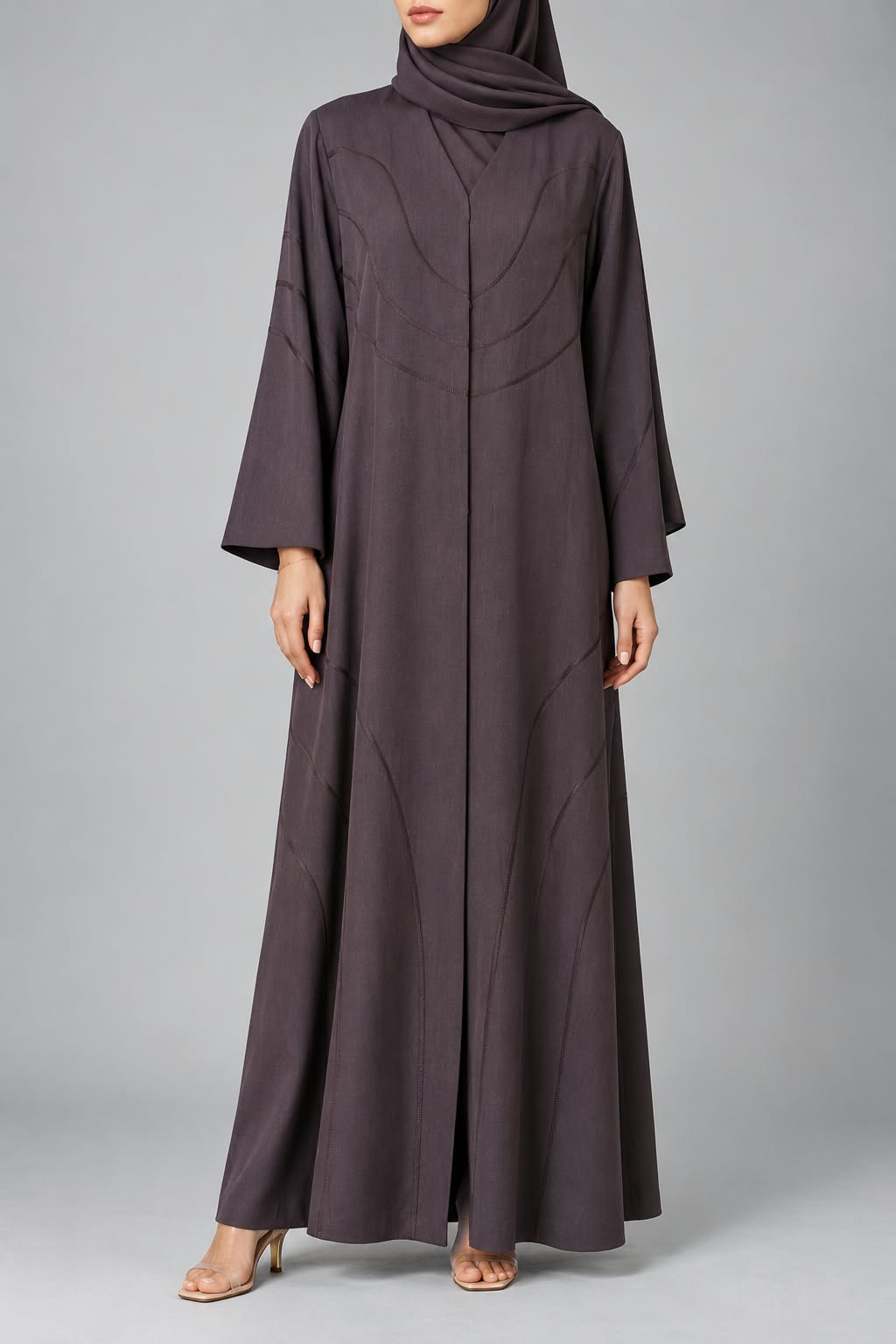 Brown Arcade Abaya