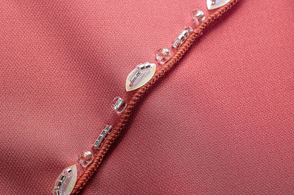 BA5196 Pink Gladiolus Dress