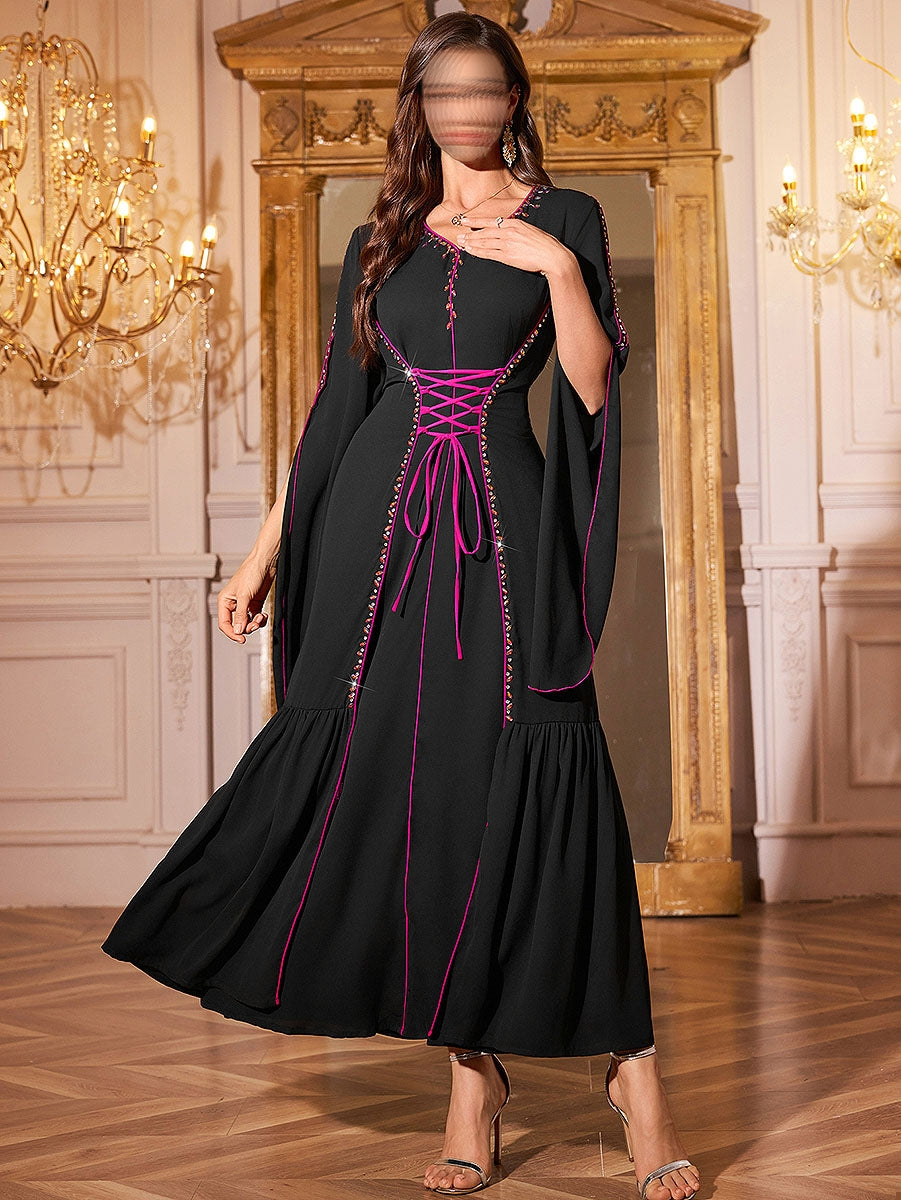 BA4141 Black Vampira Dress