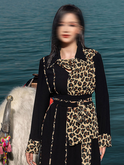 BA5237 Black Pietersite Dress