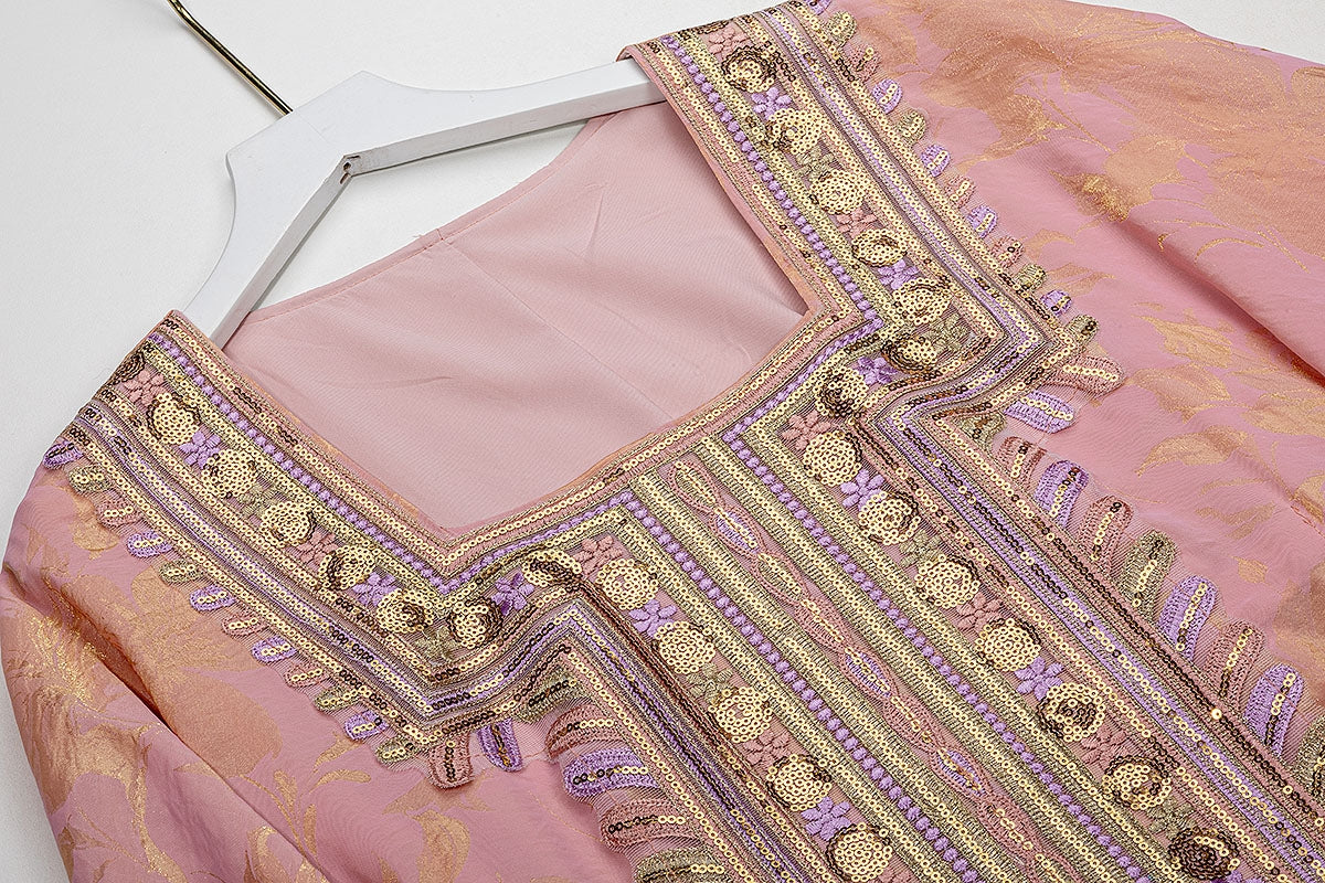 BA6069 Pink Solace Kaftan