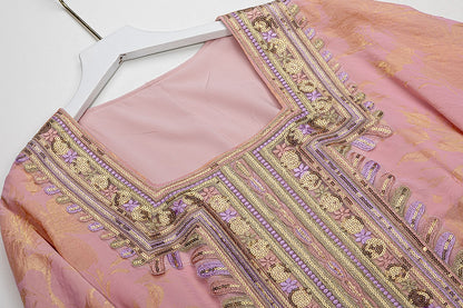 BA6069 Pink Solace Kaftan