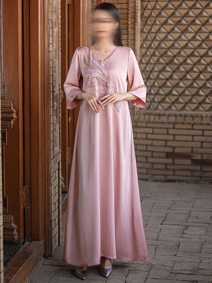 BA5194 Pink Magnolia Dress