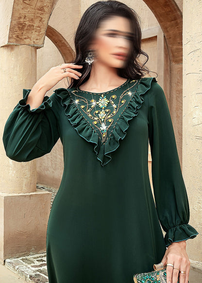 BA5153 Green Sylvan Dress