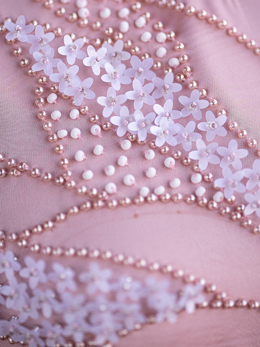 BA5194 Pink Magnolia Dress