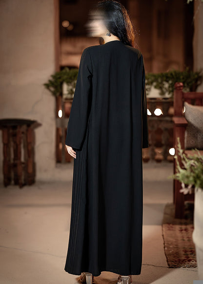 BA4083 Black Starlight Abaya