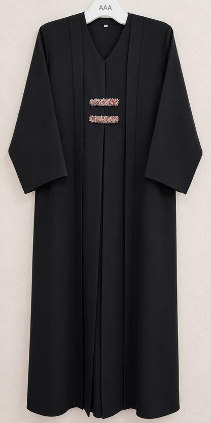 Black Barrette Abaya E13S