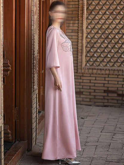 BA5194 Pink Magnolia Dress