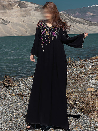 BA5219 Black Bornite Dress