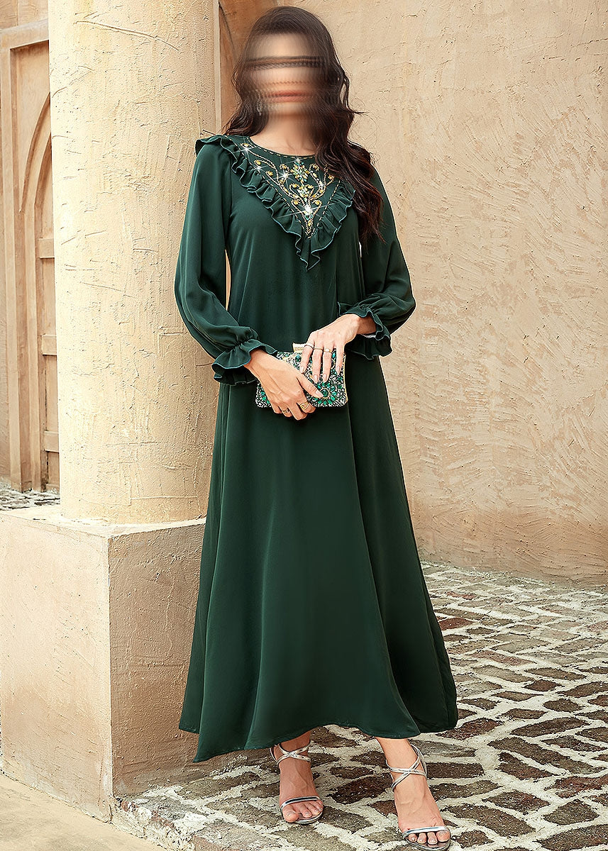 BA5153 Green Sylvan Dress