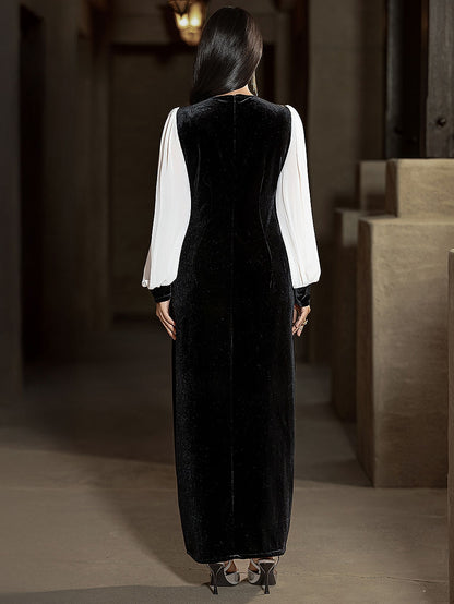 BA6028 Black Merlinite Dress