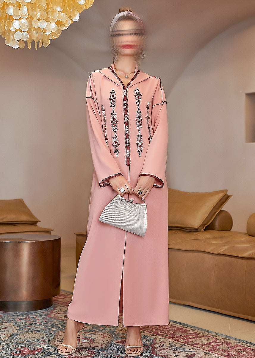 A836 Pink Garnet Jalabiya
