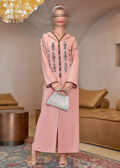 A836 Pink Garnet Jalabiya