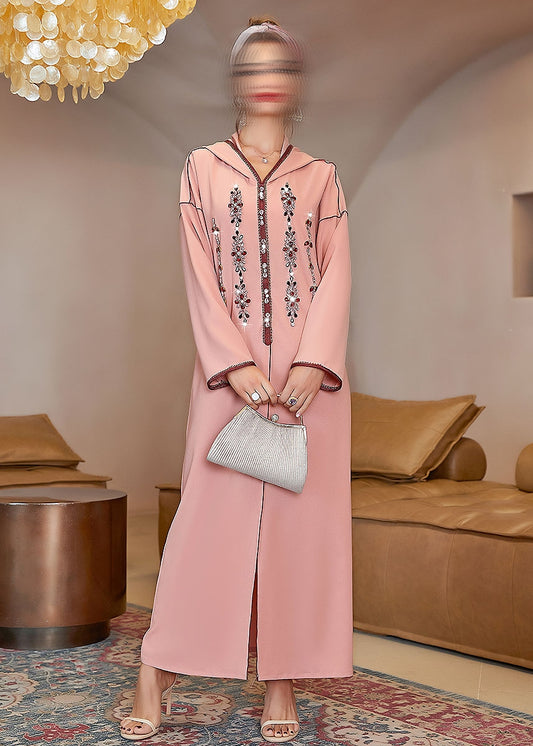 A836 Pink Garnet Jalabiya