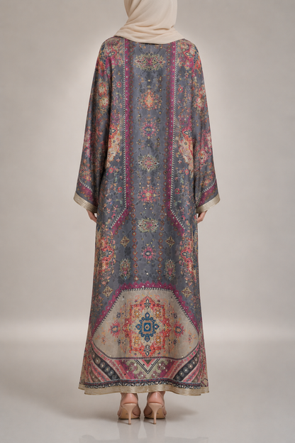 Twilight Tapestry Zareen Abaya