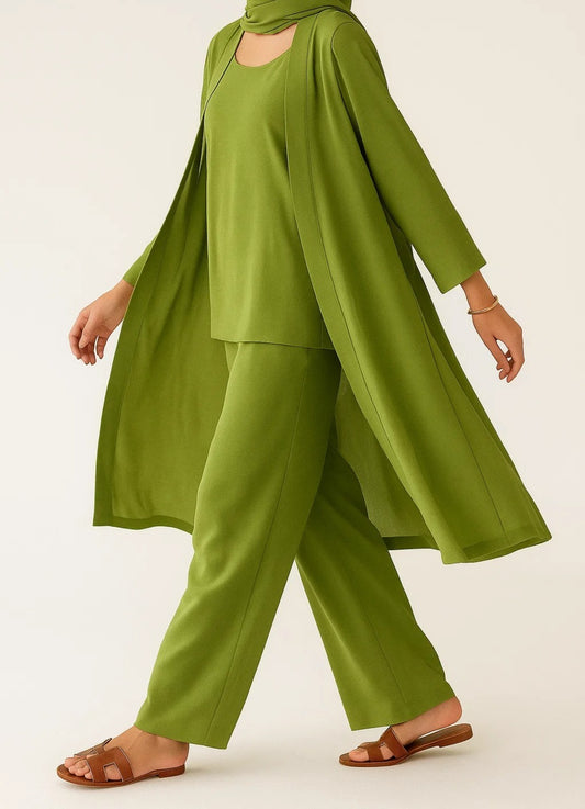 Olive Green Coord Set