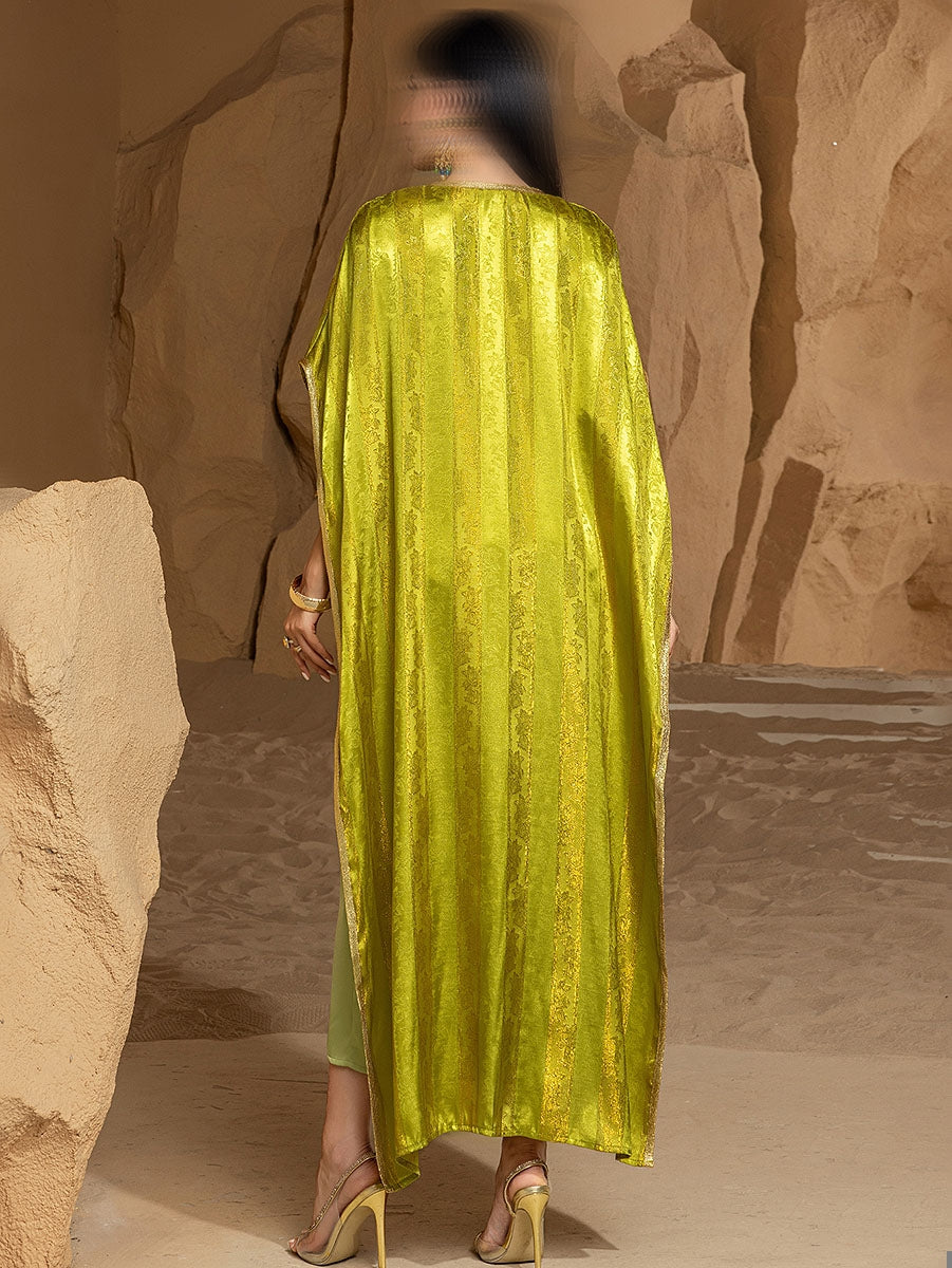 BA5143 Green Regalia Kaftan