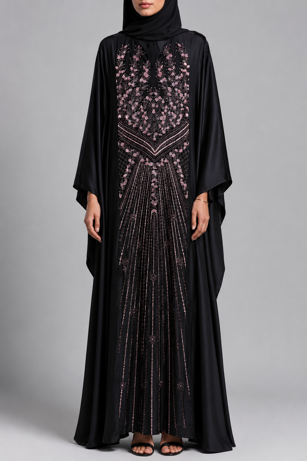 Black Ameera Abaya 2