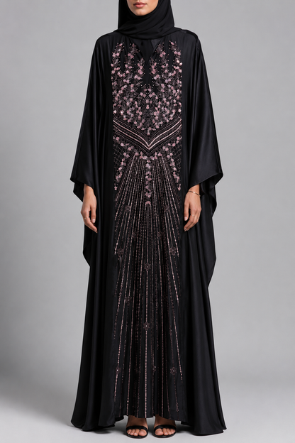 Black Ameera Abaya 2
