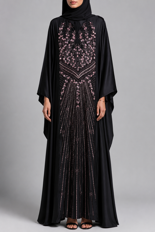 Black Ameera Abaya 2