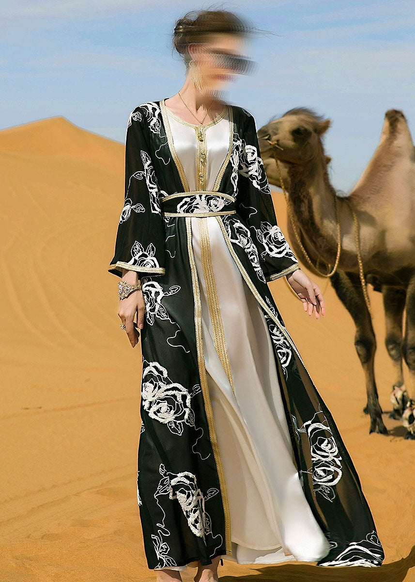 BA7044 Black Empyrean Abaya
