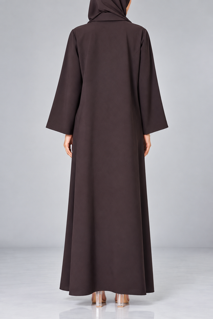 Brown Coat Abaya