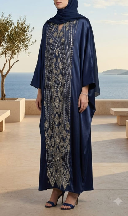 Blue Ameera Abaya