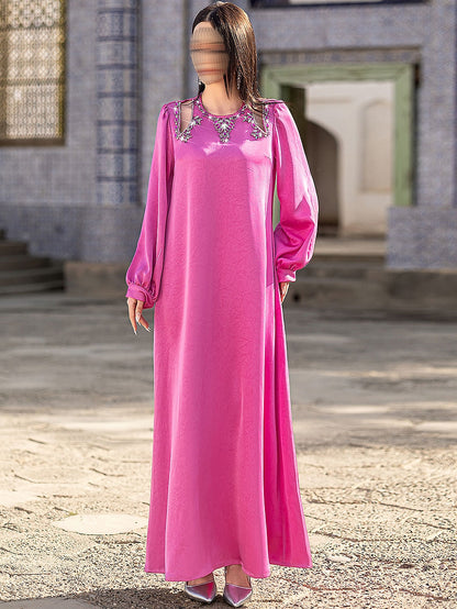 BA5203 Pink Lantern Dress
