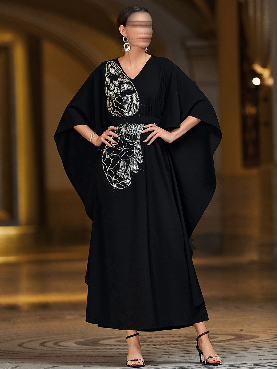 BA4101 Black Monarch Kaftan