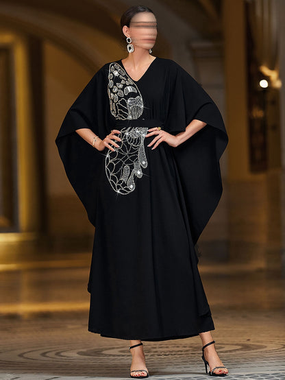 BA4101 Black Monarch Kaftan