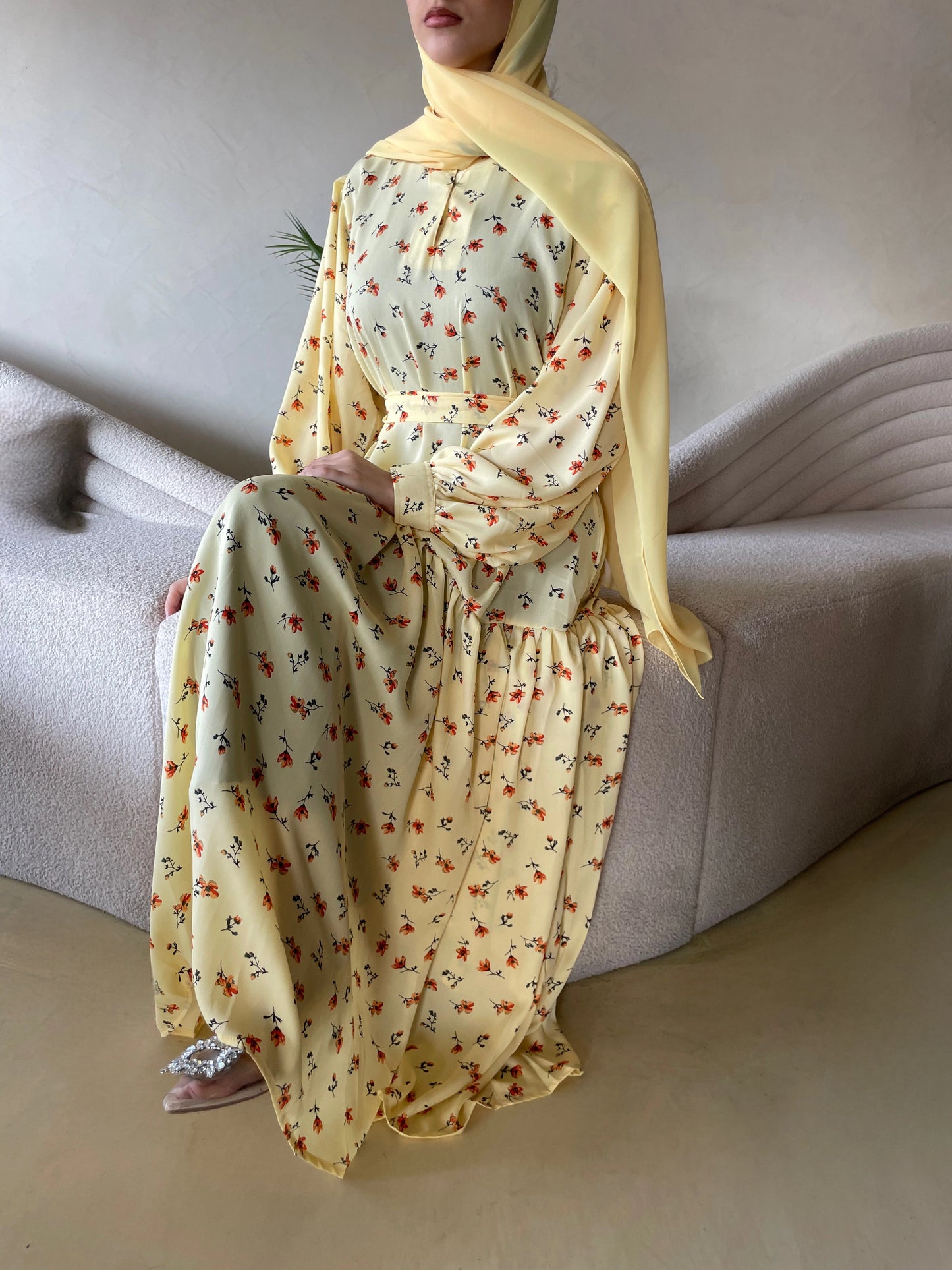 Yellow Long Dress