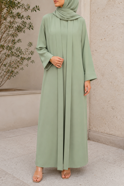 Pistachio Yara Abaya