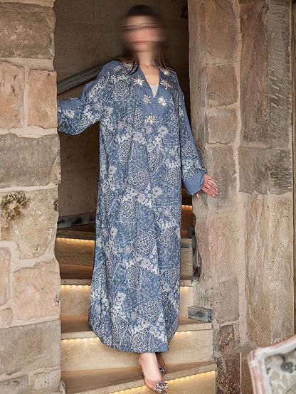 BA5011 Blue Celestine Dress