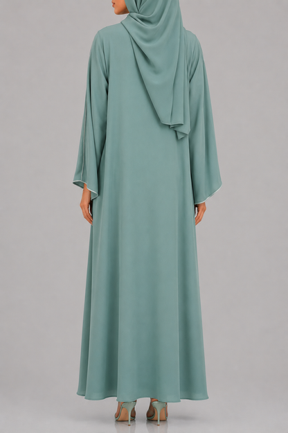 Teal IT Abaya