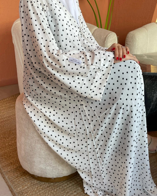 Polka Dot Kimono & Sheila